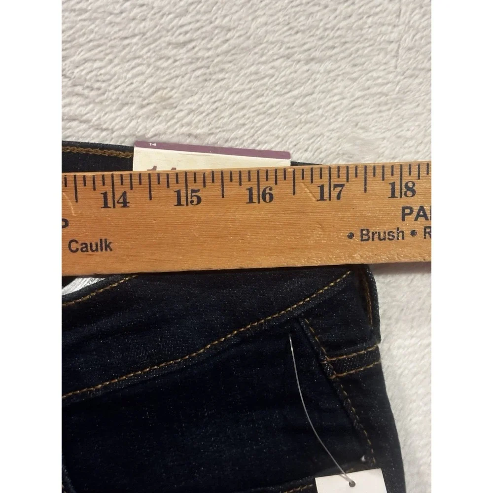 Old‎ Navy Famous Jeans Women's 14 Regular Dark Wash Blue Denim Original Straight
